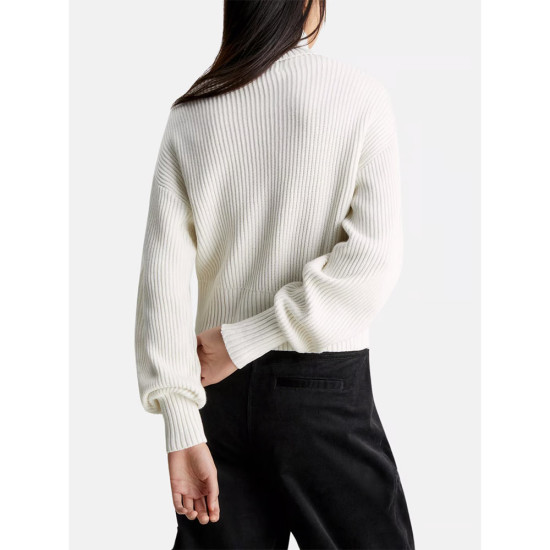Calvin Klein Γυναικεία πλεκτή μπλούζα Blown Up Ck Loose Sweater